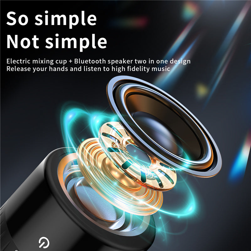 Eva Smart Bluetooth Audio Automatic Mixing Temperature Controlled Cup - VEDA AKIRA