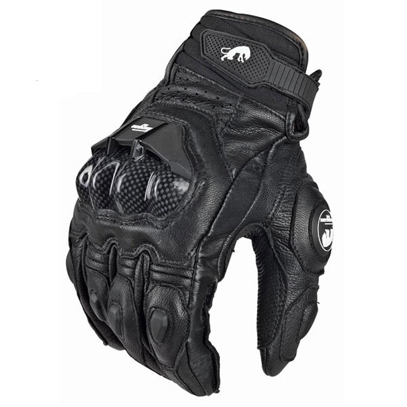 VINNY Motorcycle Gloves Genuine Leather