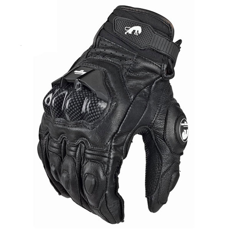 VINNY Motorcycle Gloves Genuine Leather