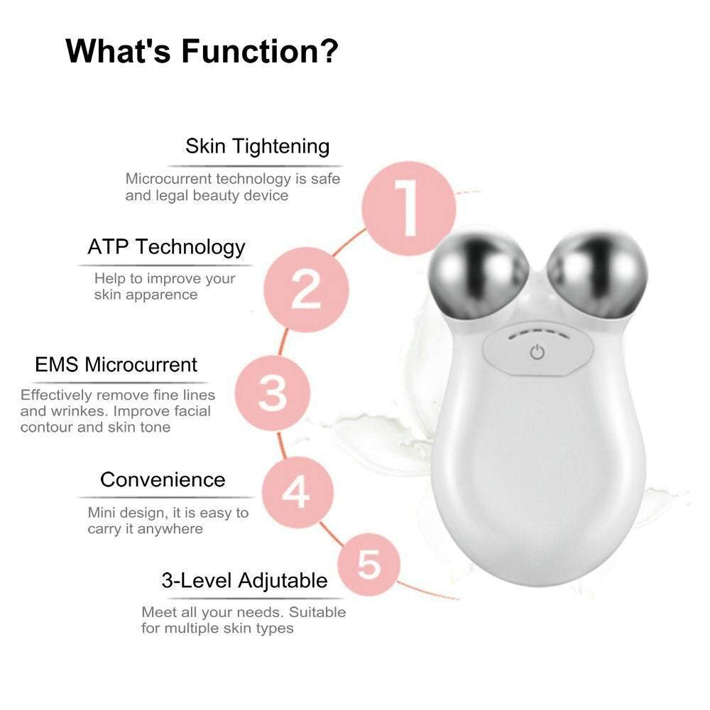 Micro-electric current Face lift Tightening Anti wrinkle Massager