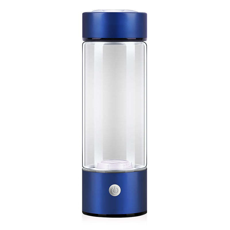 Hydrogen Rich Alkaline Water Ionizer Rechargeable Glass Bottle