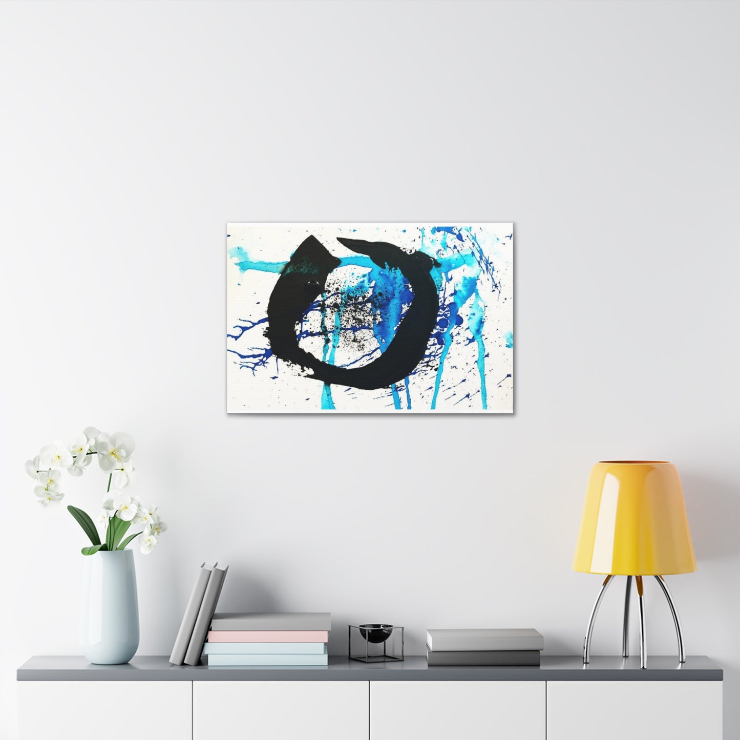 AQUA NIOR Canvas Print