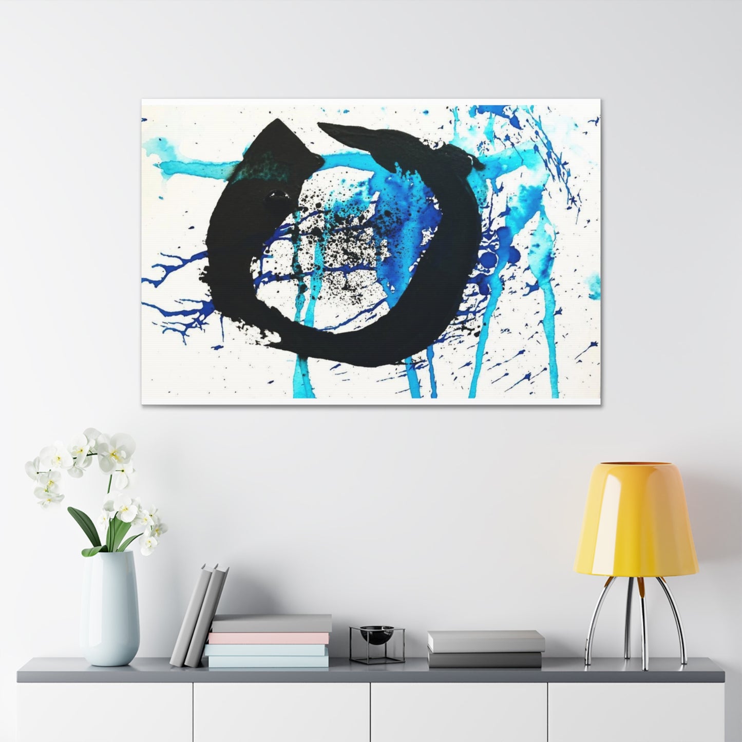 AQUA NIOR Canvas Print