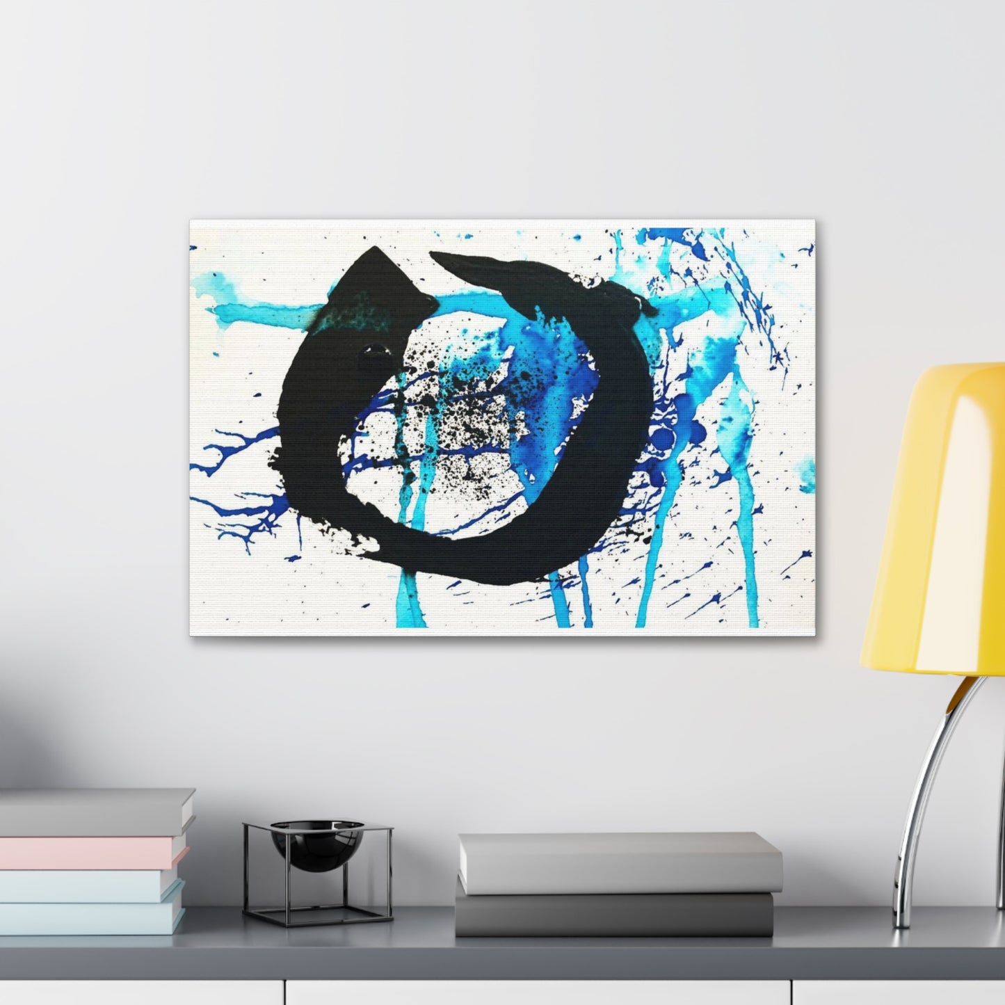 AQUA NIOR Canvas Print