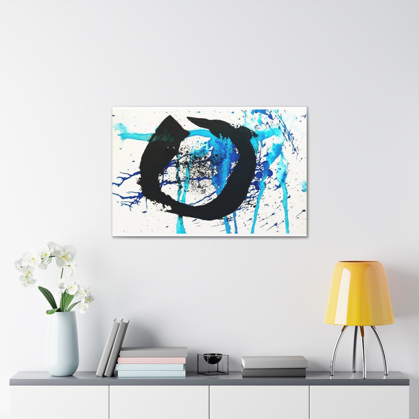 AQUA NIOR Canvas Print