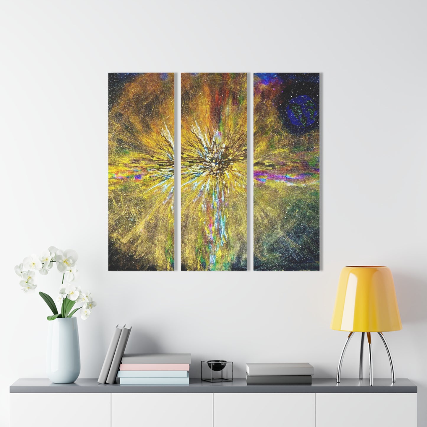 SUPERNOVA Acrylic Prints (Triptych)