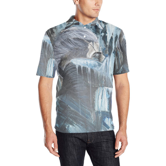 SUBZERO Men's All Over Print Polo Shirt - VEDA AKIRA