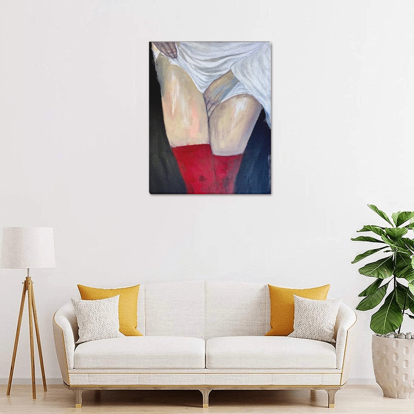 HERA Frame Canvas Print 16"x20"(Made in USA) - VEDA AKIRA