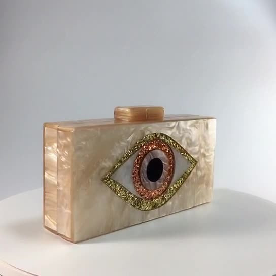 DIAVIOLO EYE Clutch Bag - VEDA AKIRA