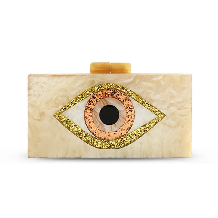 DIAVIOLO EYE Clutch Bag - VEDA AKIRA