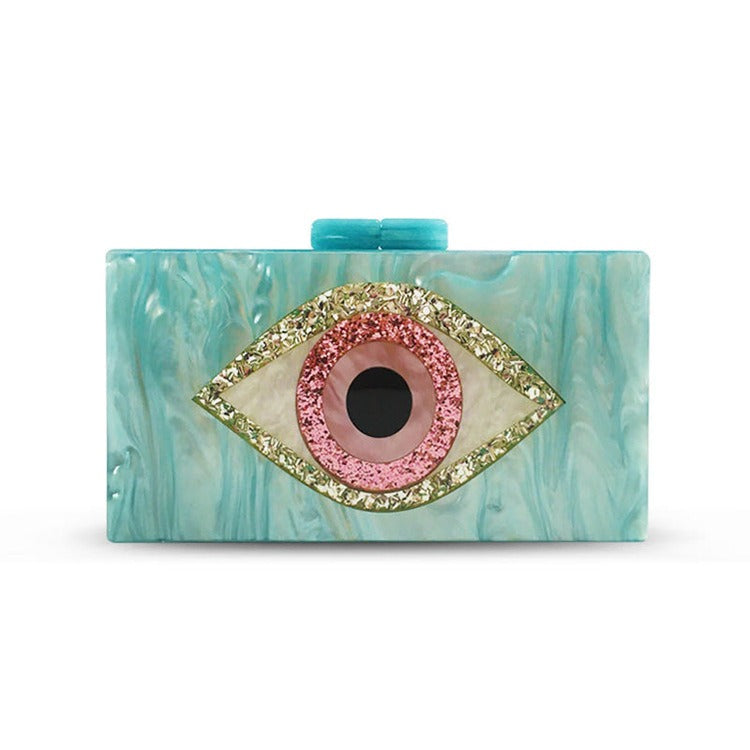 DIAVIOLO EYE Clutch Bag - VEDA AKIRA