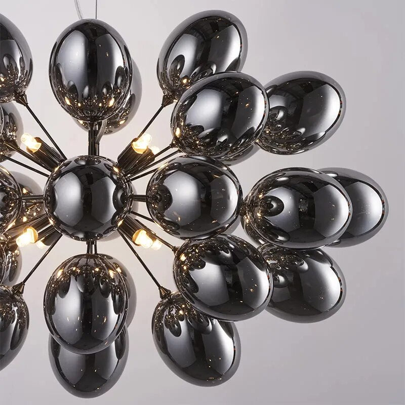 Modern Luxury Grape Shape Glass Chandelier Home Decoration lighting - VEDA AKIRA