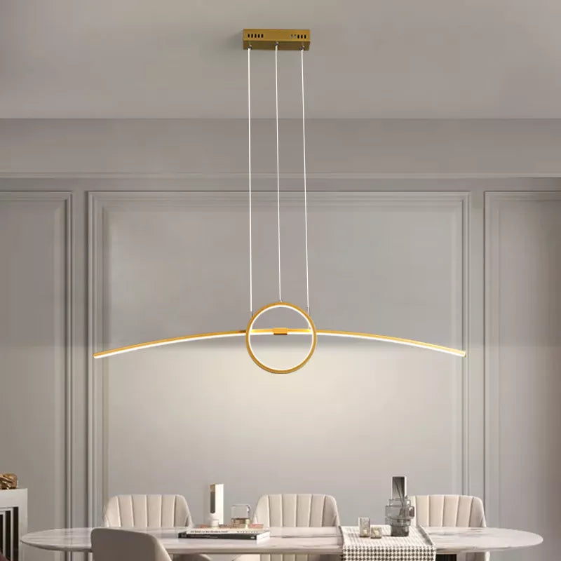 New Modern LED Hanging Pendant Lamp For Dining Room Living Room Kitchen Smart Home Alexa - VEDA AKIRA