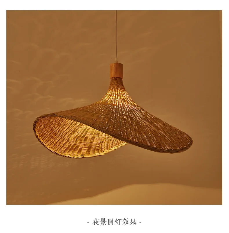 Handcrafted Bamboo Chandelier