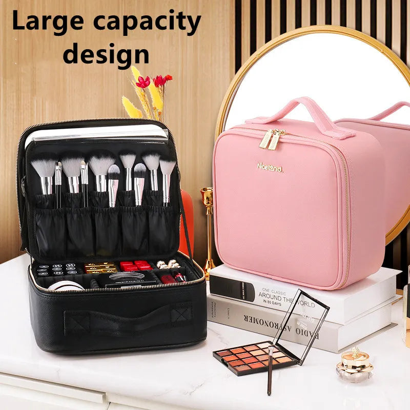 Smart LED Cosmetic Case with Mirror - VEDA AKIRA