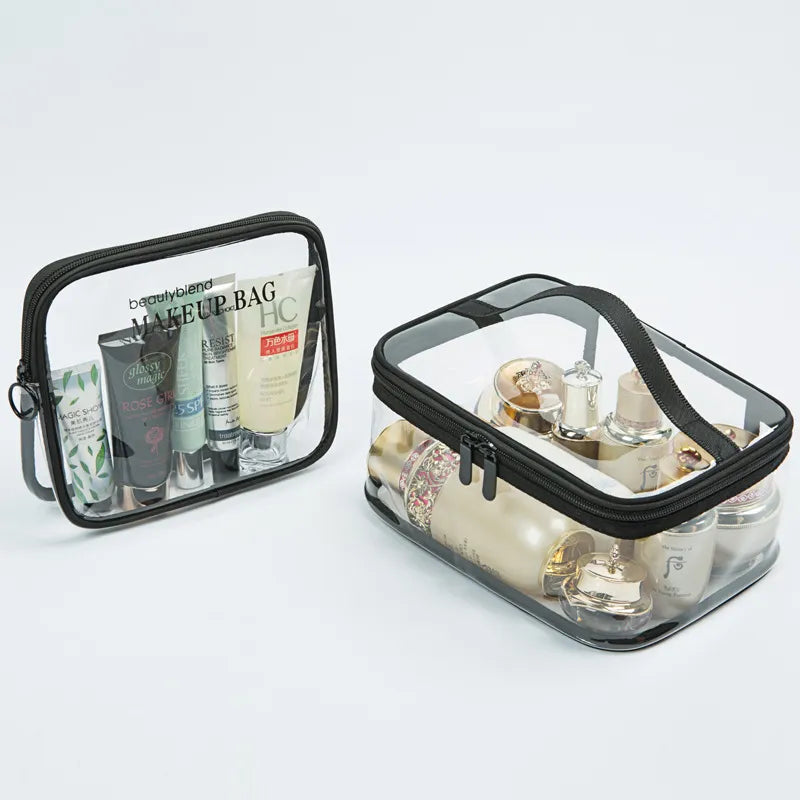 Transparent PVC Cosmetic Bags Waterproof - VEDA AKIRA