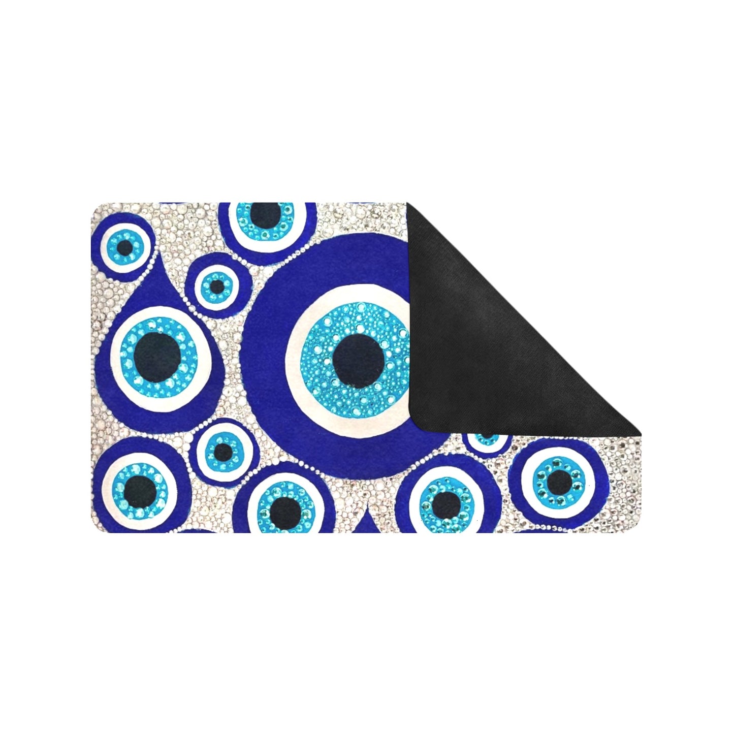 EVIL EYE Doormat 30"x18"(Rubber)(Made In USA)