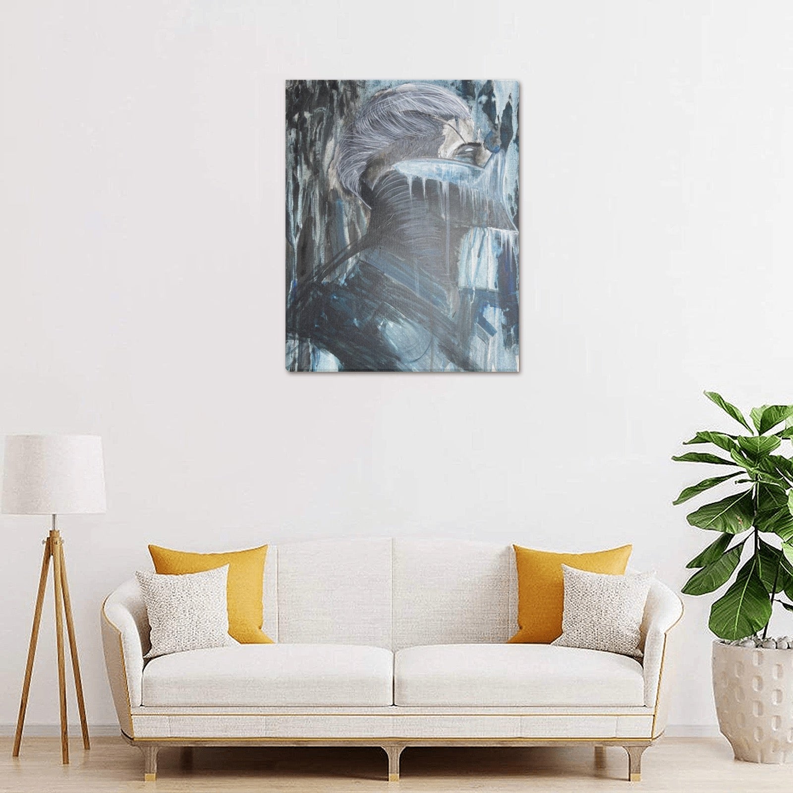 SUBZERO Frame Canvas Print 16"x20"(Made in USA) - VEDA AKIRA