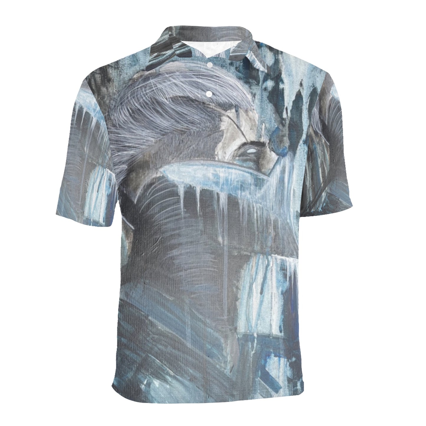 SUBZERO Men's All Over Print Polo Shirt - VEDA AKIRA